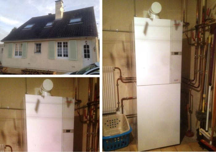 Consultez la chantier : chauffgiste qualigaz rge, installation d'une chaudière gaz naturel condensation weishaupt elligble credit d'impot 30 % en remplacement d'une chaudière fioul à anneville sur scie 76 seine maritime