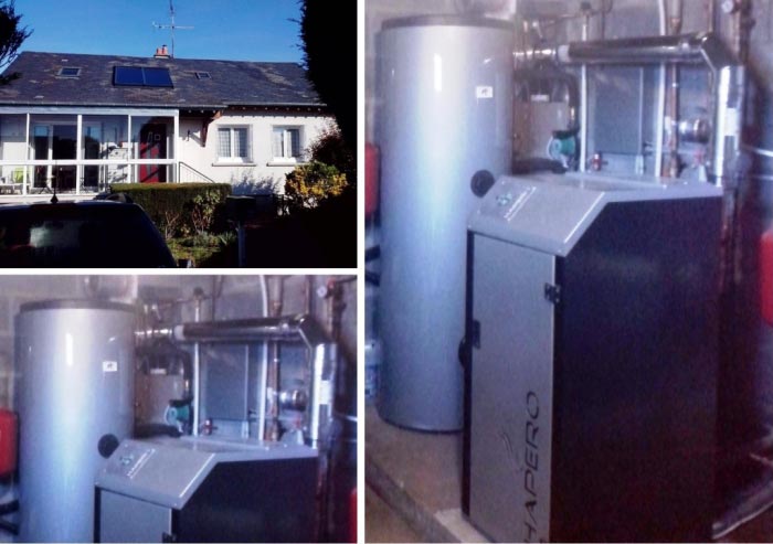 Installation Chaudière à granulés HAPERO  par une entreprise certifiée RGE QualiBois