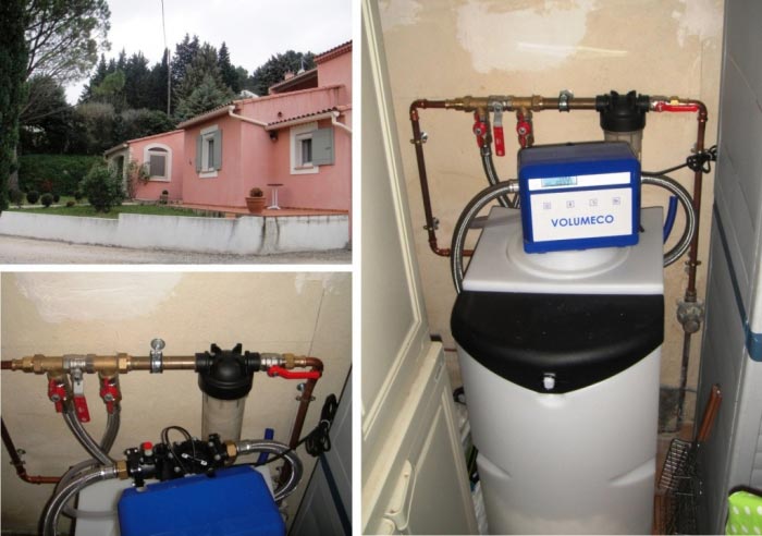 plombier chauffagiste - vente installation  d'adoucisseur  bwt/permo à pujaut 30 gard et 84 vaucluse