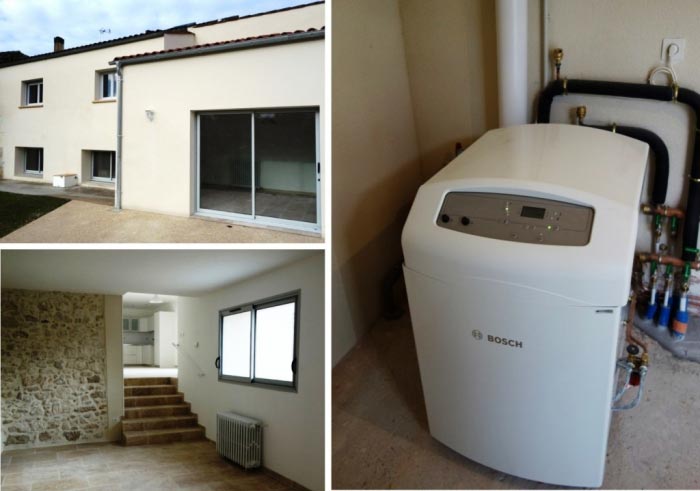 Installation Chaudière à condensation fioul Bosch Olio Condens 3000 F pour radiateurs fontes