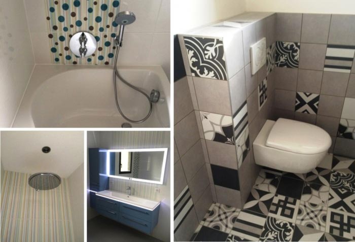 Installation salle de bains plombier qualibat RGE-Rhône (69)