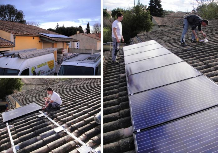 Consultez la chantier : installateur pv - installation photovoltaïque en autoconsommation