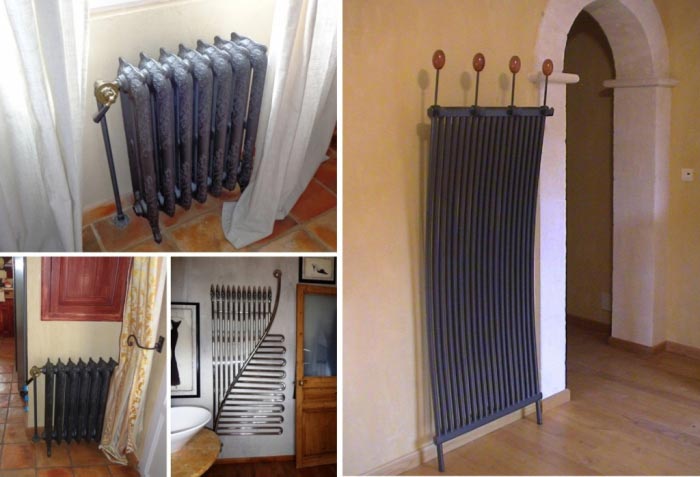 Consultez la chantier : chauffagiste rge - installation radiateurs décoratifs dans une villa roquemaure 30 gard et 84 vaucluse