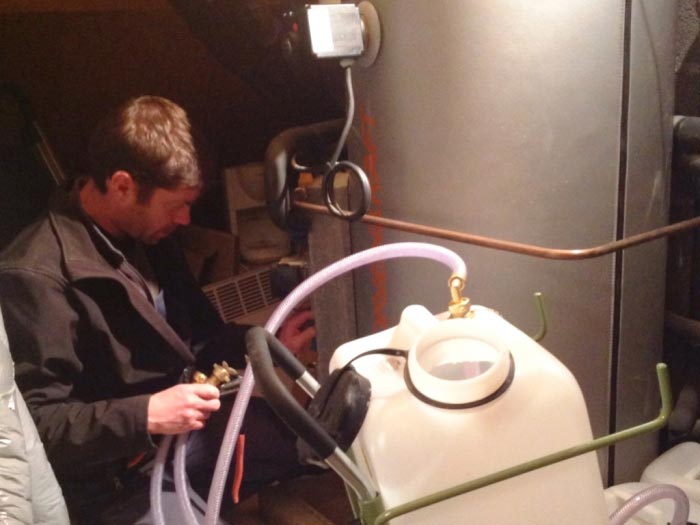 Consultez la chantier : entretien chauffe eau solaire (cesi) sonnenkraft à layrisse hautes pyrénénes (65)