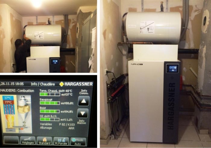 Chaudiere granules de bois chauffagiste qualibois-Isère (38)