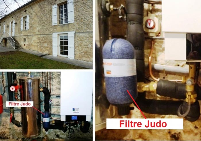 Consultez la chantier : filtre anti boue judo à belves de castillon 33 gironde