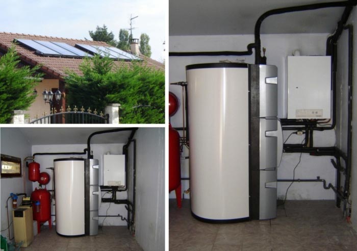 Ets PPCZ : Solaire thermique combiné ssc