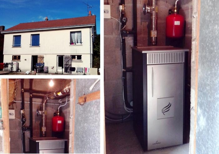 Installation Chaudière à granulés HAPERO - entreprise certifiée RGE QualiBois