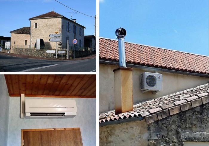 Climatisation Misubishi Electric à Cleyrac 33 Gironde