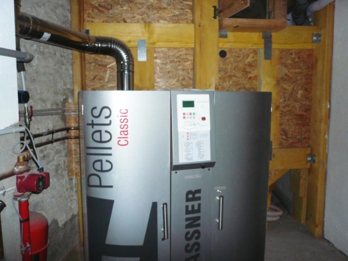 Consultez la chantier : chaudière granulés de bois pellets de marque hargassner à guigneville 45 loiret
