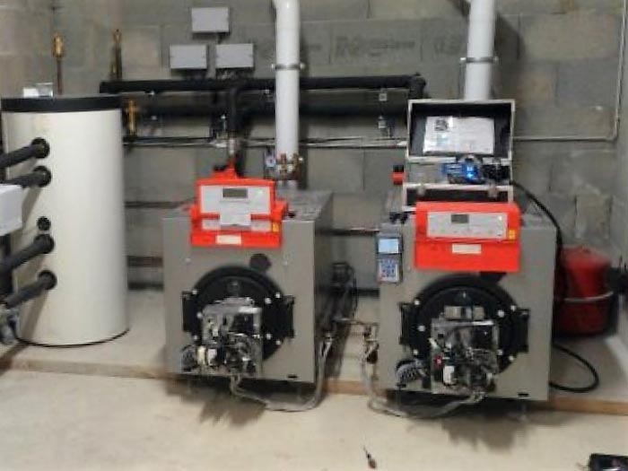 Consultez la chantier : mise en service chaudieres fioul condensation viessmann 