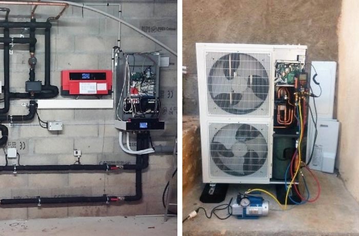 mise en service d'une pompe à chaleur viessmann 