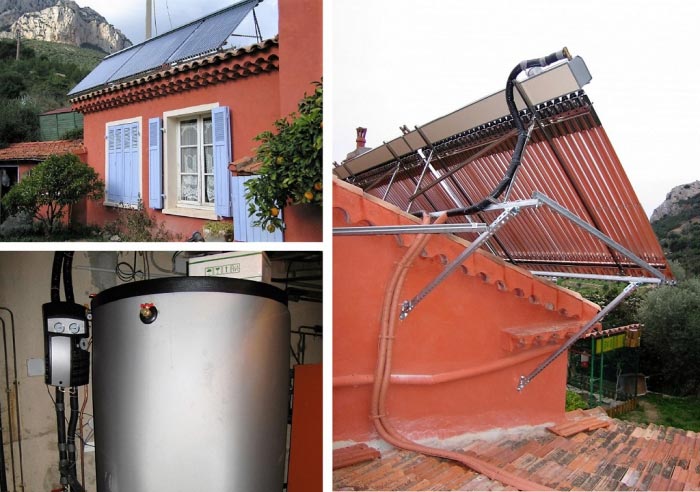 Système solaire combiné (SSC) Thermomax à Toulon 83 var