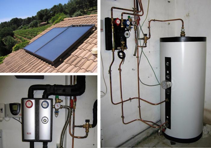Consultez la chantier : eau chaude solaire thermique (cesi) roth