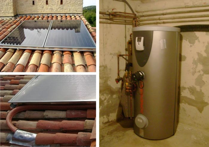 Consultez la chantier : chauffe-eau solaire thermique(cesi) sonnenkraft à saint cyr sur mer 83 var