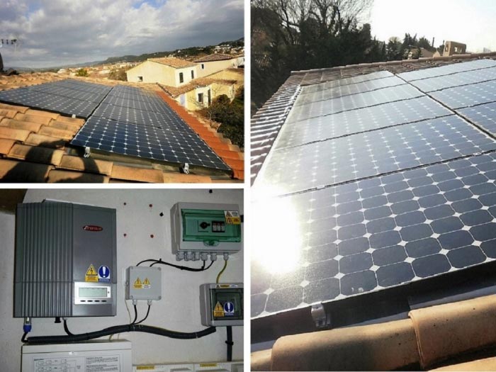 Consultez la chantier : production électricité photovoltaïque sunpower et fronius