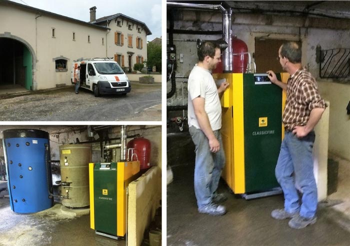 Consultez la chantier : chaudiere bois bûches kwb modèle classicfire à limey remenauville 54470 meurthe et moselle