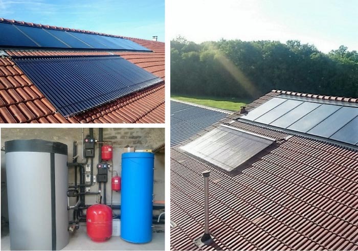 Consultez la chantier : installation panneaux solaire thermiques à hennezel 88 vosges