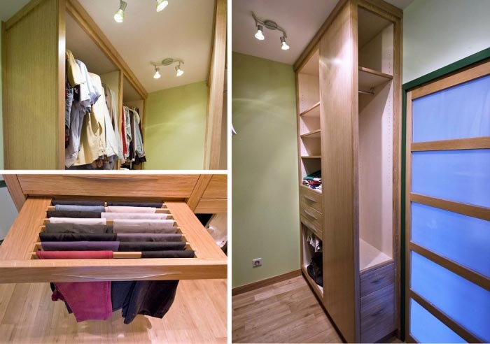 fabrication et pose dressing penderie mobile