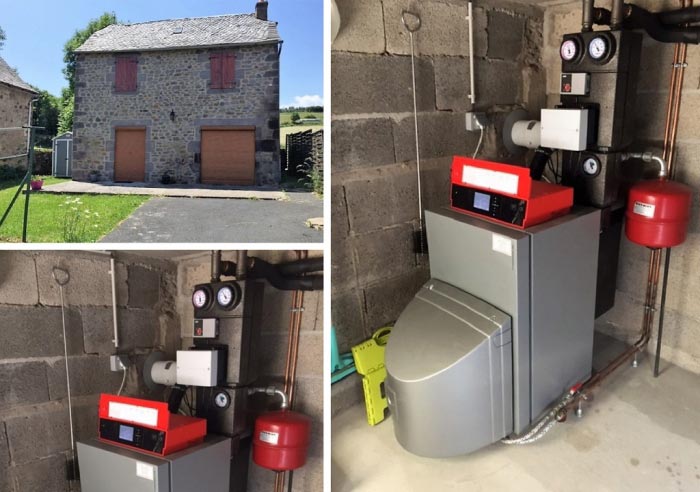 chaudière fioul condensation viessmann à chaudes aigues 15 cantal