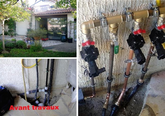 plombier - arrosage automatique de jardin à tavel 30 gard et 84 vaucluse