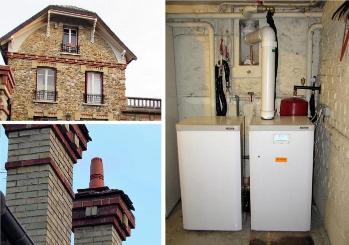 Installation chaudière gaz à condensation Frisquet à Nanterre 92 Hauts de Seine