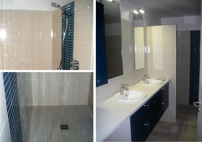 Consultez la chantier : plombier - création-installation-rénovation salle de bains 30 gard et 84 vaucluse