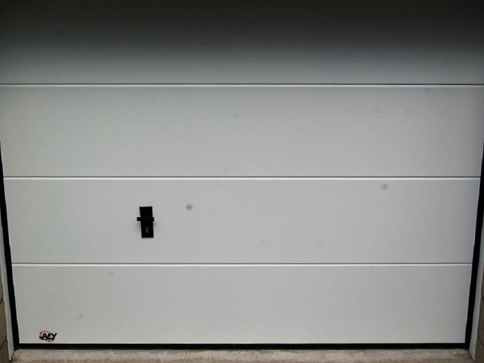 porte de garage sectionnelle verticale