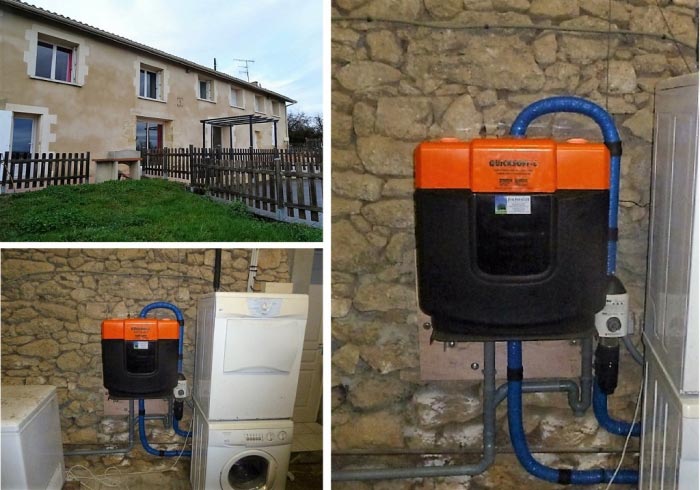 Consultez la chantier : adoucisseur d'eau sanitaire judo à mourens 33