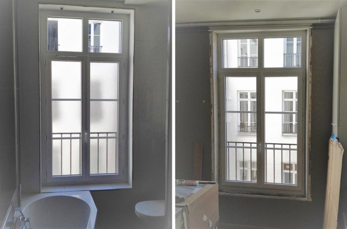 fenêtre pvc blanche acoustique seine-maritime