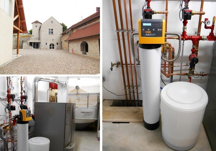 Consultez la chantier : adoucisseur d'eau cillit