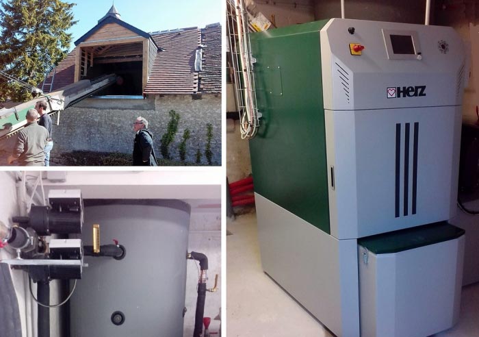 Installation Production biomasse et réseau de chaleur entreprise certifiée RGE QualiBois