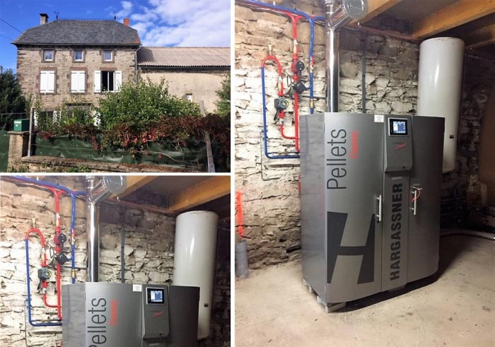 chaudière granulés de bois pellets hargassner à vieillespesse 15 cantal