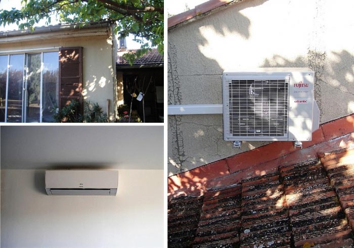 Installateur Qualipac RGE - 30 Gard et 84 Vaucluse - Installation climatiseur réversible Atlantic à Roquemaure