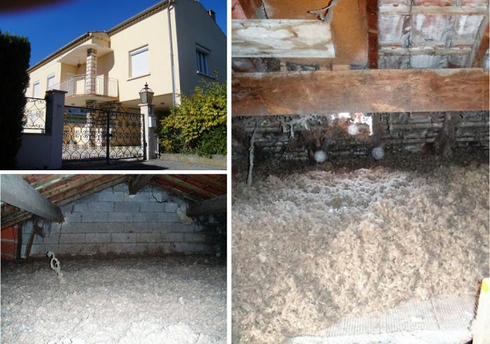 Consultez la chantier : isolation combles gard 30 et vaucluse - isocombliste rge qualibat - isolation combles perdus à roquemaure