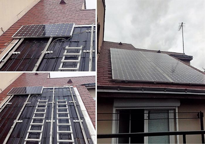 Intervention sur générateur photovoltaïque défectueux entreprise certifiée RGE QualiPV