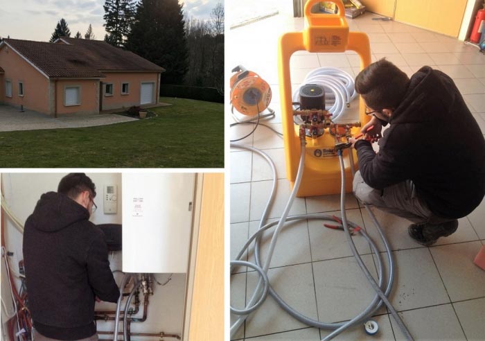 Chauffagiste RGE désembouage radiateurs-Rhône (69)