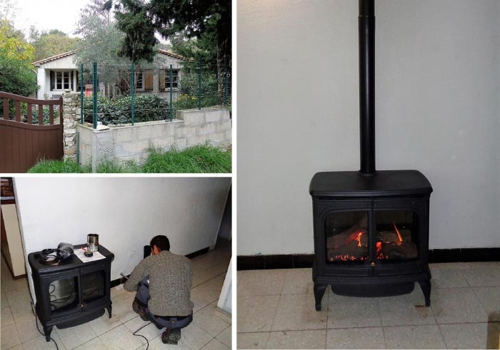Consultez la chantier : chauffagiste qualigaz rge - installation poêle gaz aue