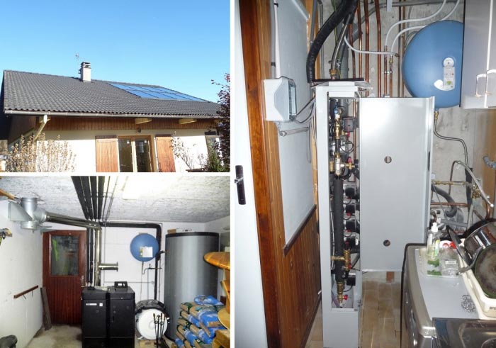 systeme de chauffage solaire solaire direct solisart 8 capteurs