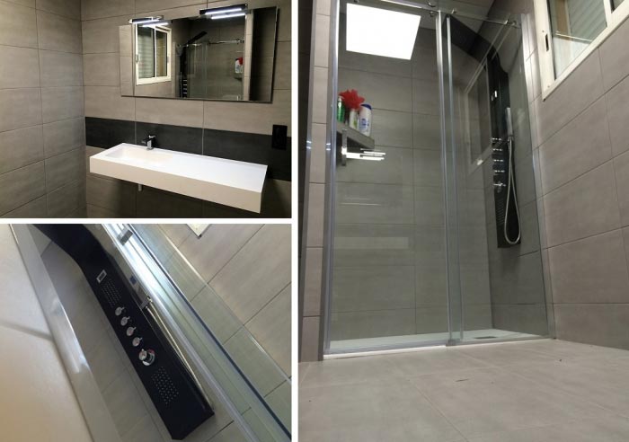 Plombier-Création-Réfection-rénovation-installateur salle de bain 
