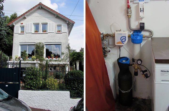 installation d'un adoucisseur au co2 ecobulles à garches 92