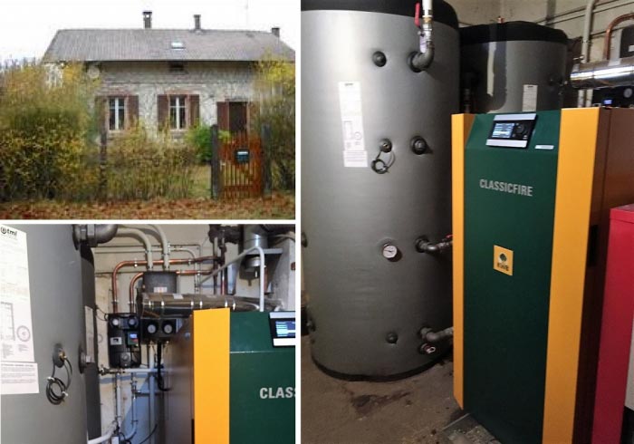 Consultez la chantier : chaudiere bois buches