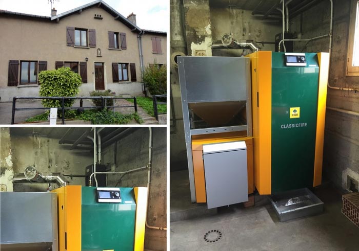 Consultez la chantier : chaudiere bois buches
