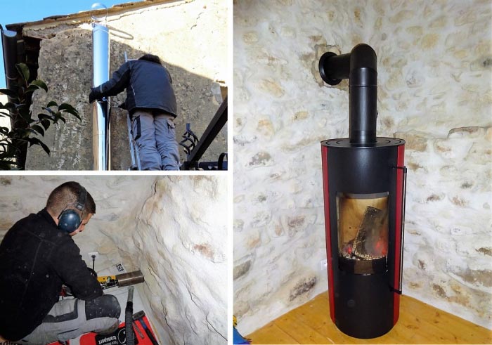 installateur qualibois rge dans le gard, vaucluseet bouches du rhône - poêle bois supra à tresque 30330