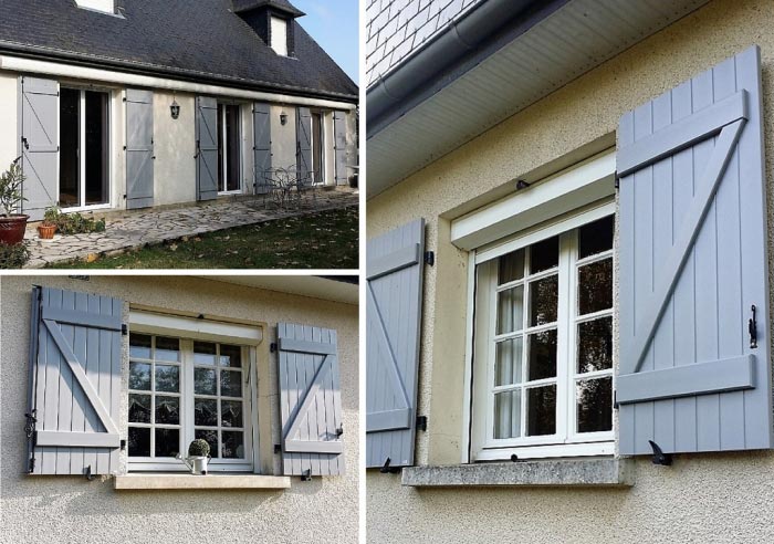 Consultez la chantier : volets composites