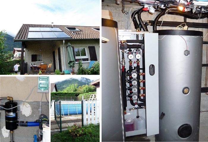 installation d'un chauffage solaire solisart sc2 en rénovation