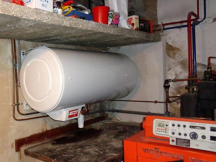 Consultez la chantier : plombier maitre artisan remplacement chauffe-eau thermor aci+ à roquemaure  30 gard - 84 vaucluse