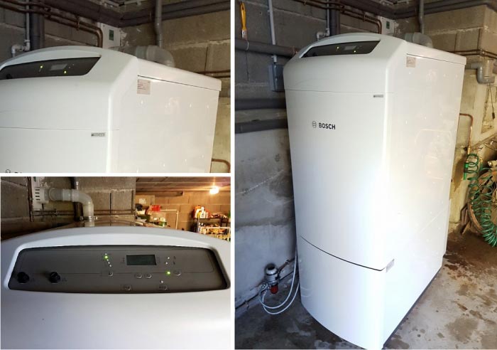 Chaudière à condensation fioul Bosh Olio Condens 3000 F