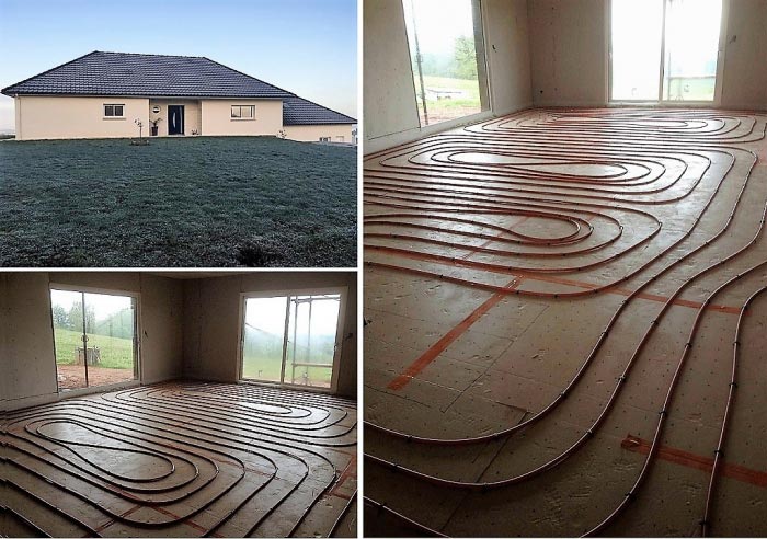plancher chauffant