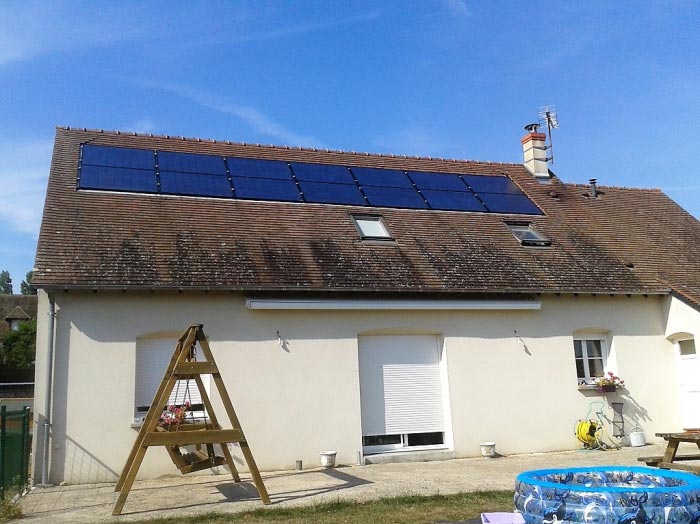 Réparation capteur photovoltaique Sheuten  à Loches  37 indre et loire
